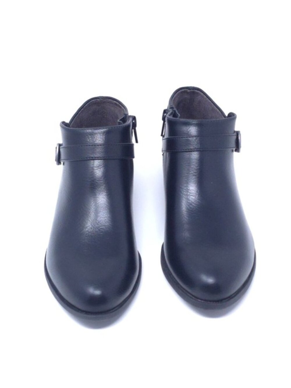 LifeStride Alexander Block Heel Ankle Booties Black 6.5 W - Picture 7 of 10